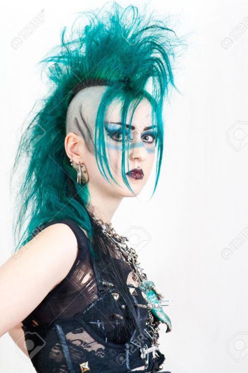 13168527-green-haired-postpunk-girl-on-w