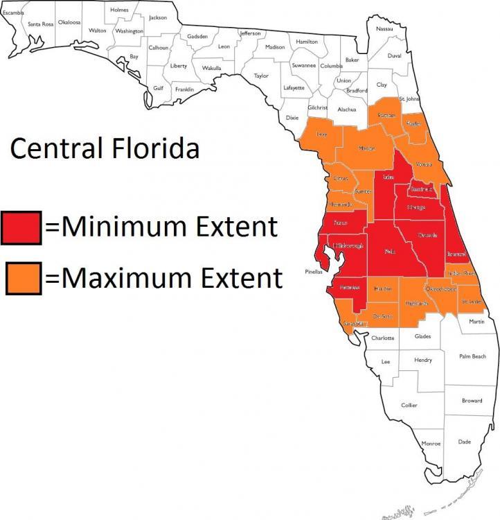 Where is Central Florida ? - WEATHER / CLIMATE - PalmTalk