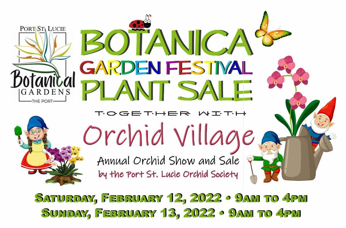 Port St. Lucie Botanica Garden festival plant sale AFFILIATE NEWS AND