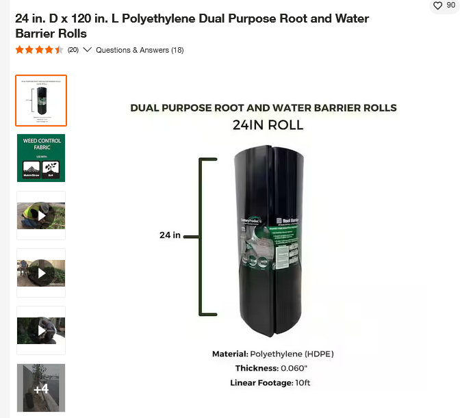 Screenshot2024-05-11at13-40-0924in.Dx120in.LPolyethyleneDualPurposeRootandWaterBarrierRollsCR2410-TheHomeDepot.png.d19259f901a2cb7e6bb6006f619cb5ce.png